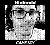 Picture taken with a Game Boy Camera and transferred to my computer using the virtual printer